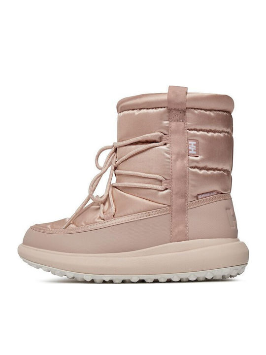 Stiefeletten Damen Rosa