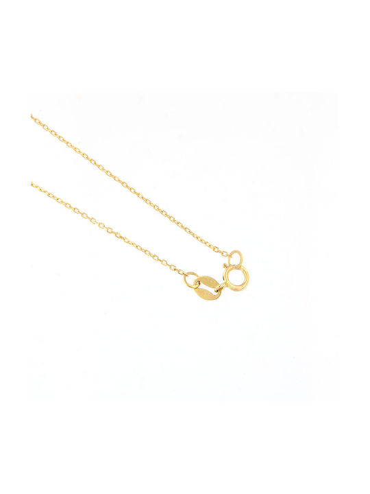 Ios Women's Gold Cross 14K with Chain