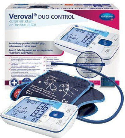 Hartmann Veroval Duo Control Large Ηλεκτρονικό Πιεσόμετρο Μπράτσου Ακριβείας 9255250