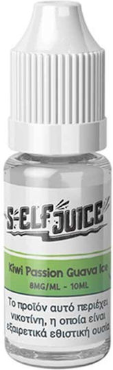 S-elf Juice Έτοιμο Υγρό Αναπλήρωσης Kiwi Passion Guava Ice 16mg 10ml