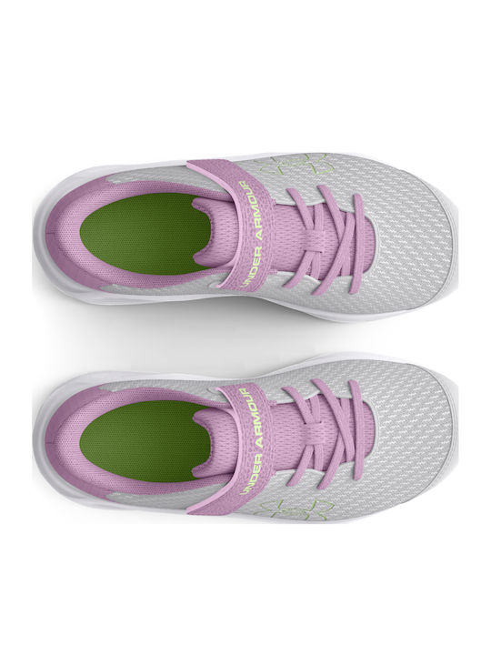 Gps Pursuit 3 Kids Sports Shoes Running with Hoop & Loop Closure Gray