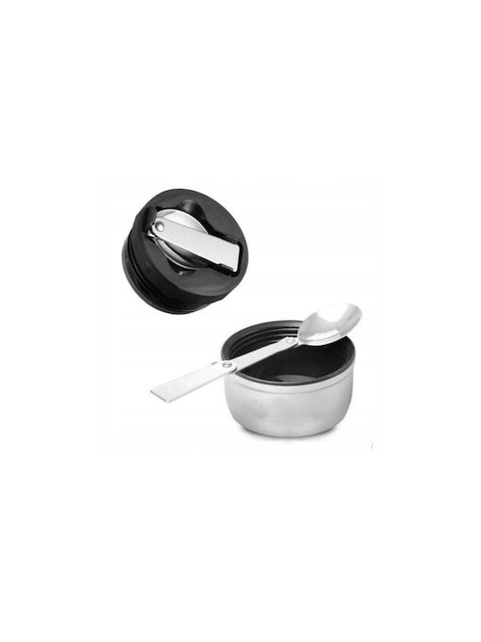 KING Hoff Δοχείο Φαγητού Inox Θερμός Μαύρο 500ml