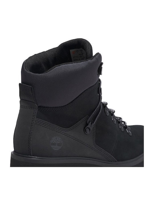 Carnaby Cool Hiker Кожени Дамски Челси Ботуши Черни