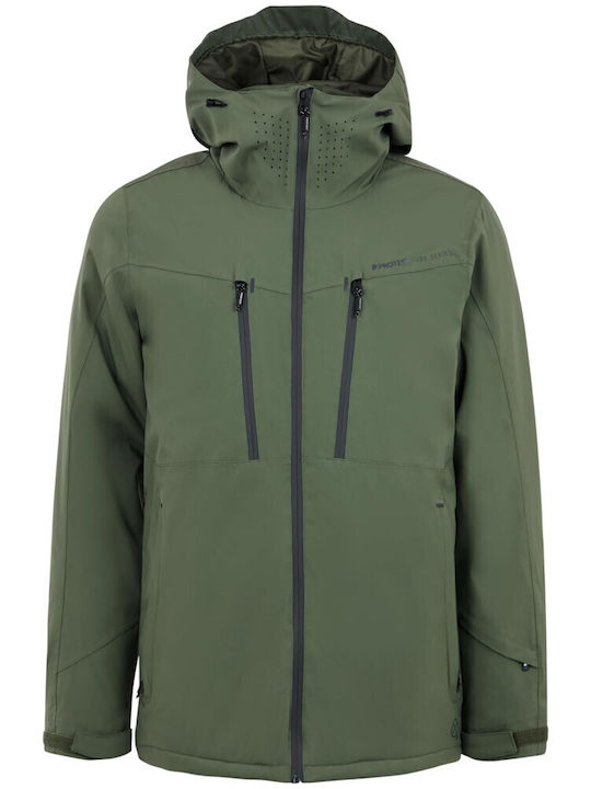 Protest Men's Ski & Snowboard Jacket Thyme Green 6710432-855