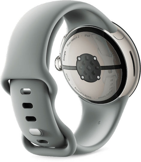Google Pixel Watch 2 LTE Aluminium 41mm with eSIM and Heart Rate Monitor (Champagne Gold / Hazel Active Band)