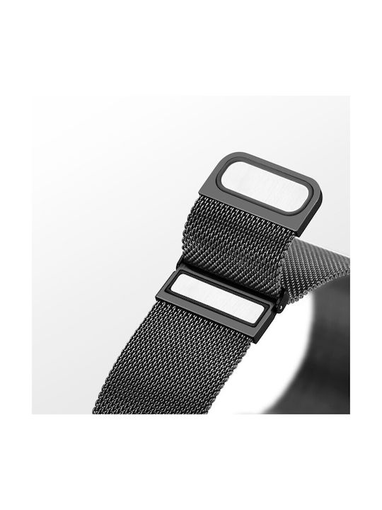 Dux Ducis Λουράκι Ανοξείδωτο Ατσάλι Μαύρο (Apple Watch 38/40/41mm) 0009096576