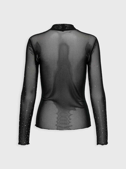 Only Women's Blouse Long Sleeve Black