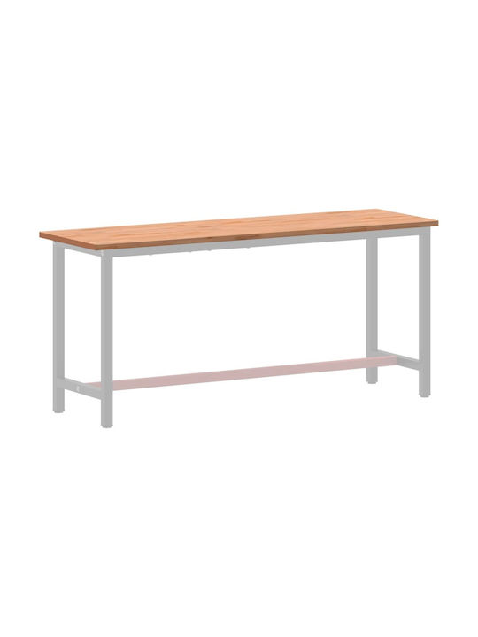 vidaXL Office Desk Surface made of Solid Wood Beech 180x55x2.5cm 356096 1pcs