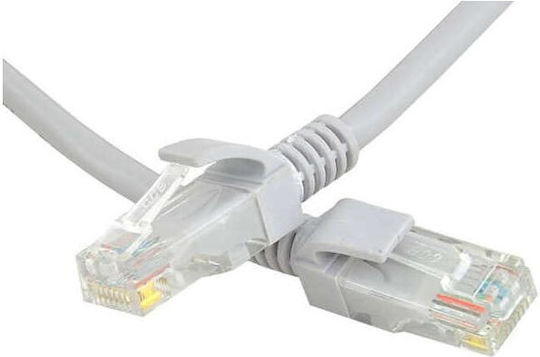 Izoxis U/UTP Cat.5e (Gigabit) Network Ethernet Cable 30m Gray