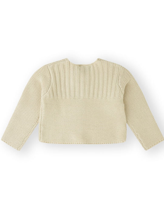 Canada House Kids Cardigan Knitted Beige