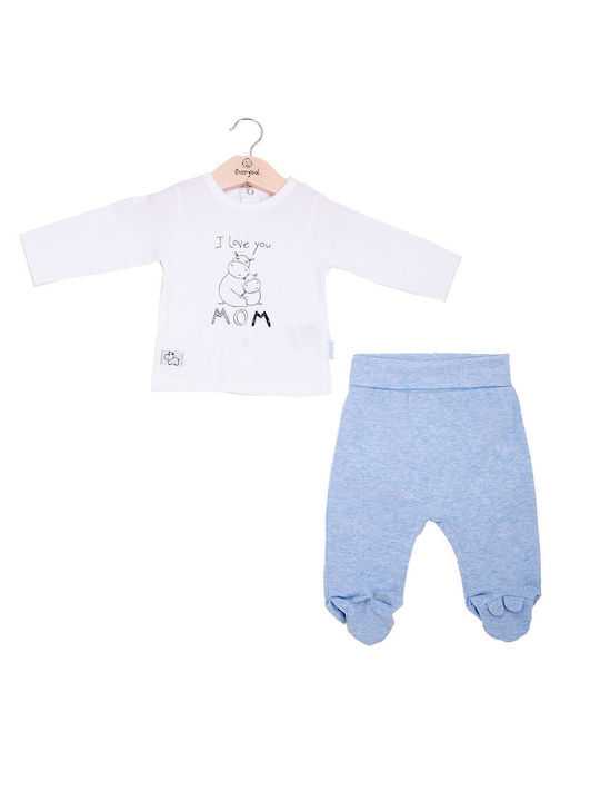 Baby set 2 pieces 12007-011 Light Blue Babybol