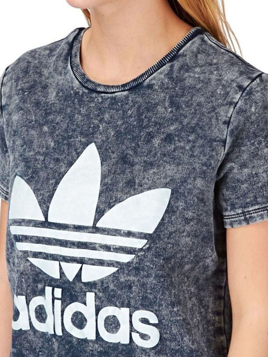 Adidas W Women's Athletic T-shirt Blue