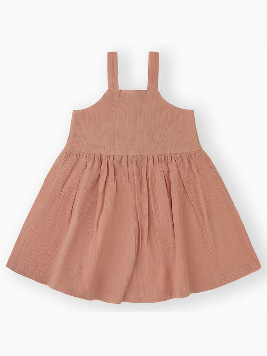 Canada House Kids Dress Sleeveless Pink