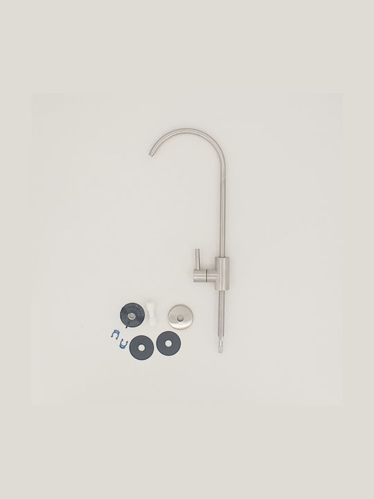 Waterro Μπαταρία Κουζίνας Πάγκου Inox Ασημί Waterro Μπαταρία Κουζίνας Πάγκου Inox Ασημί