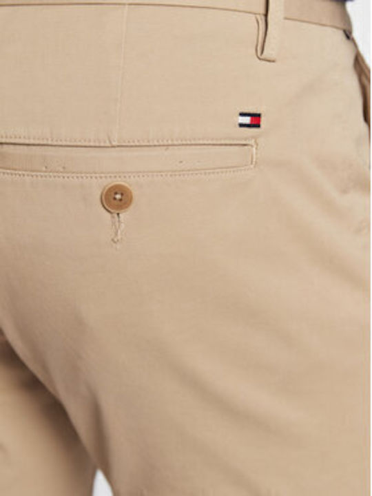 Core Bleecker Παντελόνι Chino Ελαστικό σε Slim Εφαρμογή Μπεζ