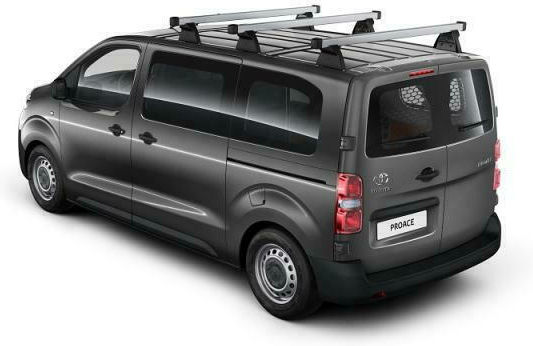 Toyota 2016 (with Roof Rack Legs and Lock) Silver