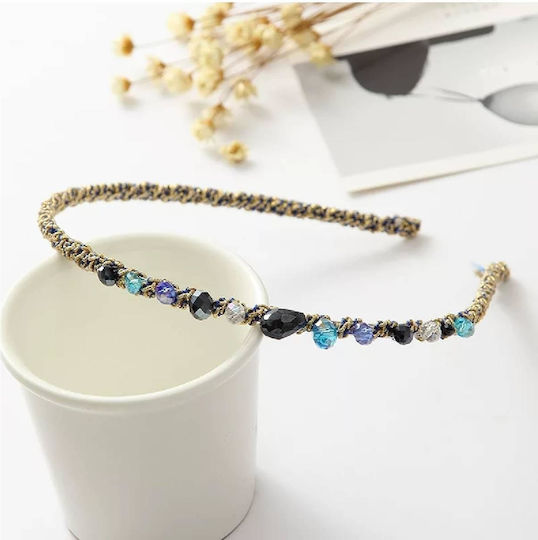 LDM Paris Stirnband Haar Blau
