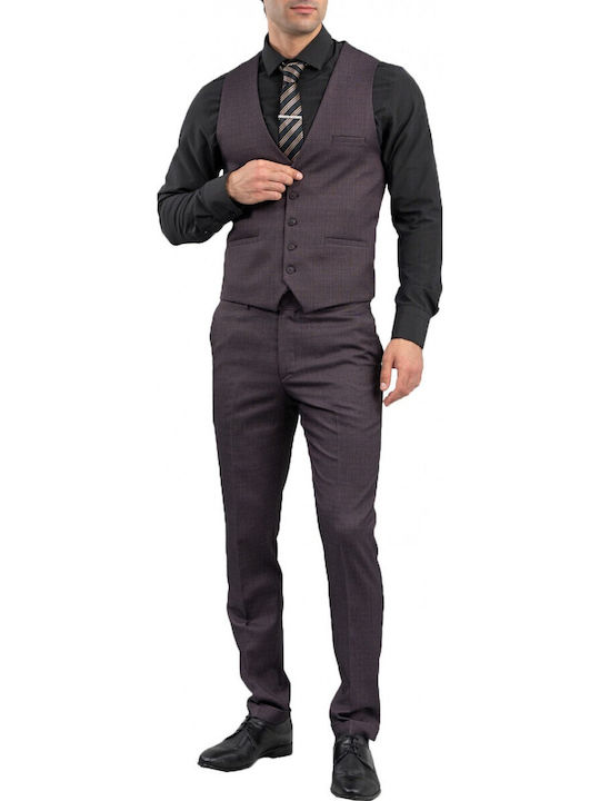 Iarna Costum Bărbați Purple