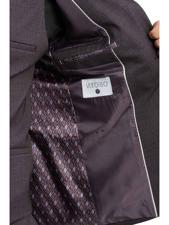 Iarna Costum Bărbați Purple