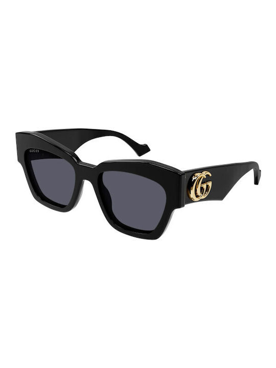Gucci Sonnenbrillen mit Schwarz Rahmen und Schwarz Linse GG1422S 001