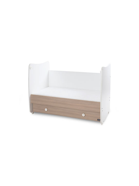 Lorelli Βρεφική Κούνια Dream White / Amber για Στρώμα 70x140cm