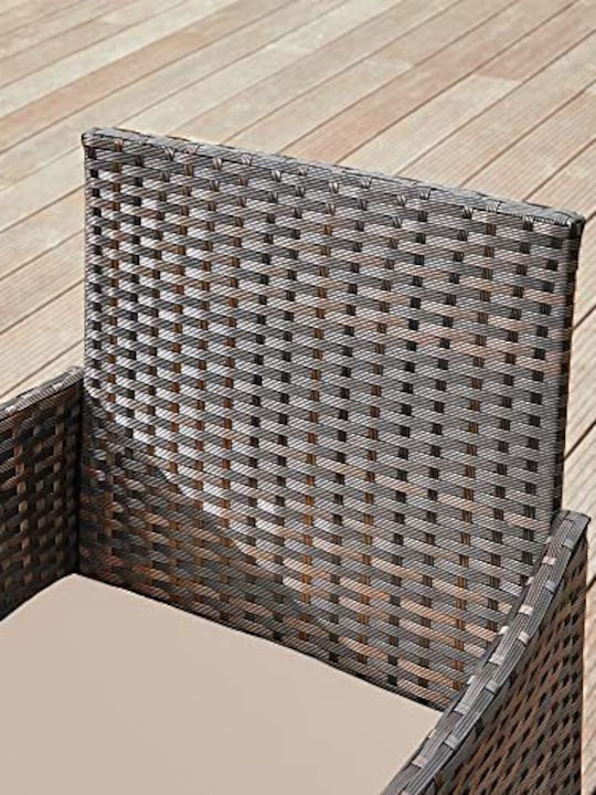 Garden & Outdoor Furniture Sets Living Room Set 4 Pieces Songmics