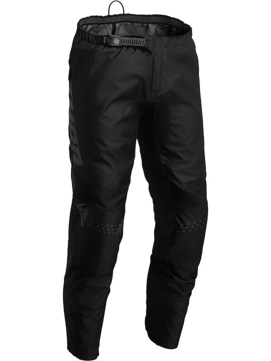Thor Sector Bărbați Pantaloni Motocross 4 Anotimpuri Negru
