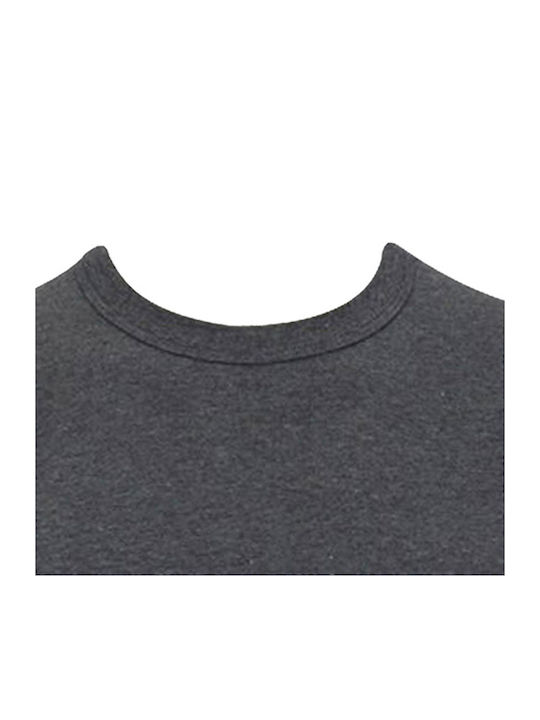 Men's Undershirt Short-sleeved Anthracite