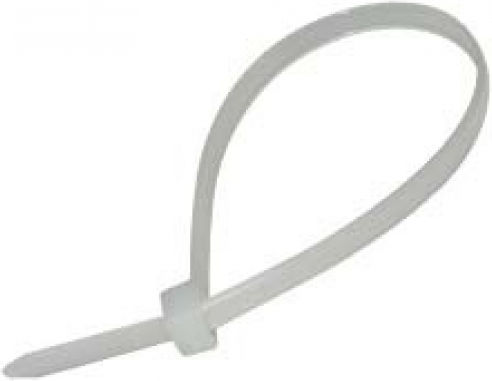 KSS White Plastic Cable Ties 120x2.5mm 02.012.0010