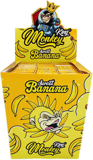 Monkey King Cigarette Rolling Papers King Size Slim with Cone Tips 32 sheets 1pcs