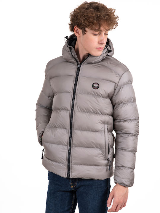 Winter Jacket Puffer Gray