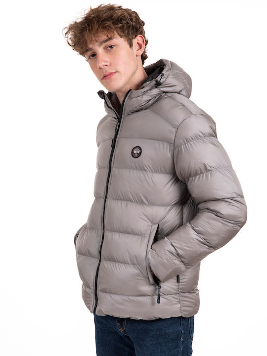 Winter Jacket Puffer Gray
