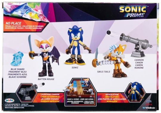 Jakks Pacific Παιχνίδι Μινιατούρα Sonic για 3+ Ετών 6.5εκ.