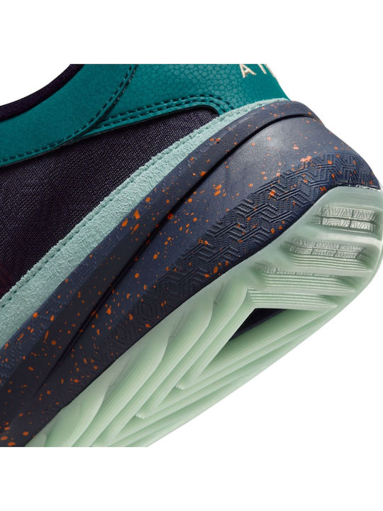 Giannis Freak 5 Χαμηλά Μπασκετικά Παπούτσια Geode Teal / Purple Ink / Total Orange / Jade Ice