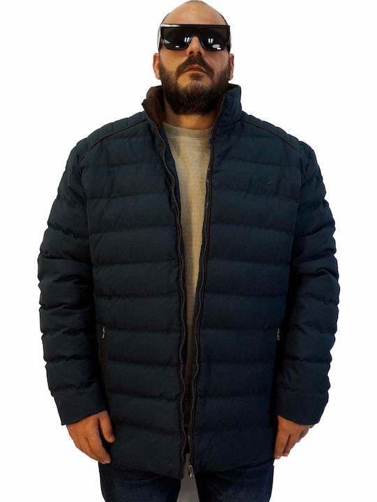 Winter Jacket Puffer Navy