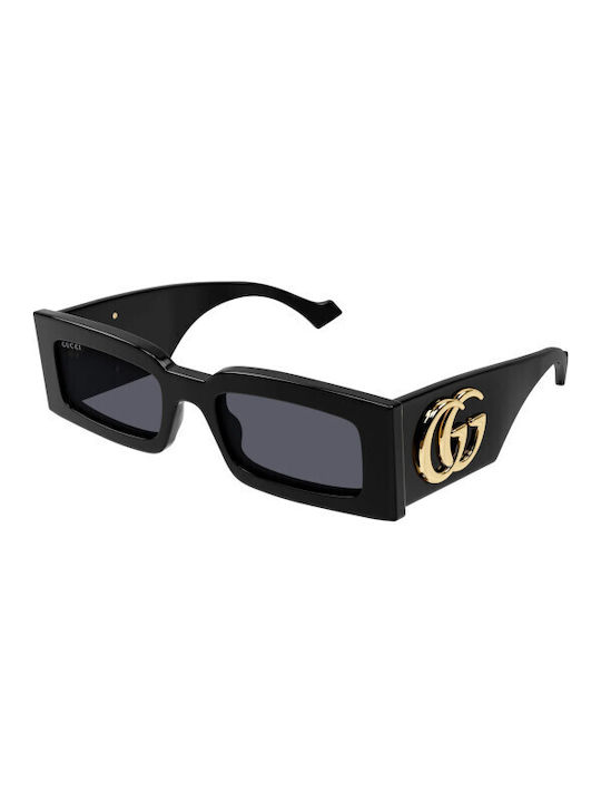 Gucci Sonnenbrillen mit Schwarz Rahmen und Schwarz Linse GG1425S 001