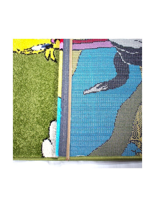 SpitiBazaar Παιδικό Χαλί Πολύχρωμο 80x150cm