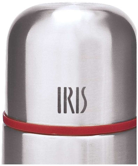 Iris Barcelona Termo Μπουκάλι Θερμός Ανοξείδωτο 350ml Ασημί