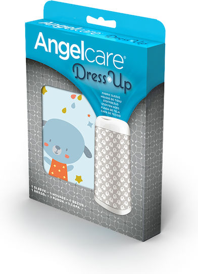 AngelCare Decorative Cover for Diaper Bin Blue