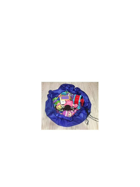 Kruzzel Kinder Spielmatte Faltbar aus Stoff Blau 150cm 1Stück
