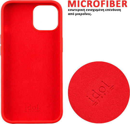 Idol 1991 Silicone Back Cover Waterproof Blue for iPhone 15 Plus