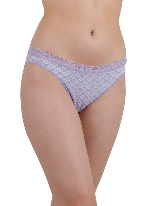 Apple Boxer Γυναικεία Slip 2Pack Εμπριμέ.