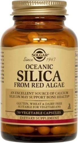 Solgar Oceanic Silica 25mg Ειδικό Συμπλήρωμα Διατροφής 50 φυτικές κάψουλες
