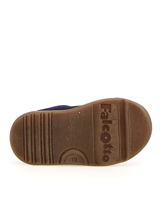 Ghete Pentru Copii Din Suede Cu Închidere Hoop & Loop Albastru Marin