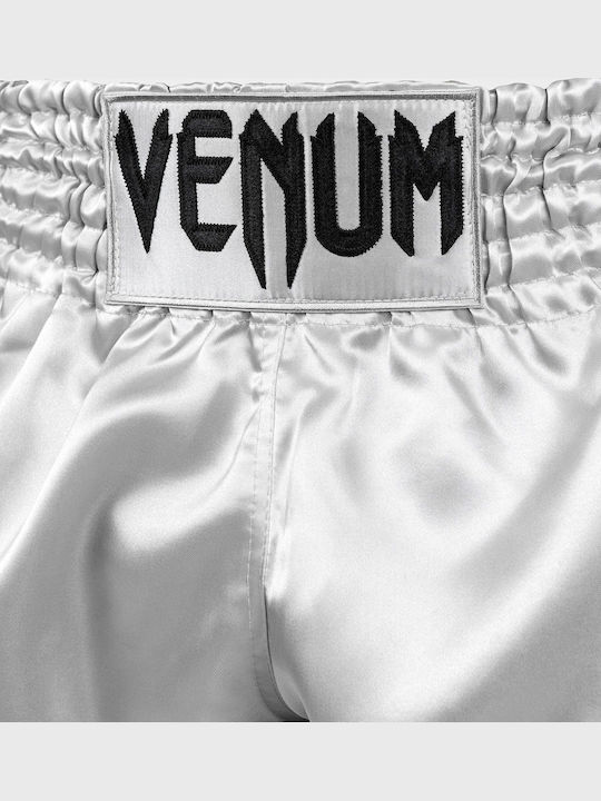 Venum Men's Kick/Thai Boxing Shorts Silver