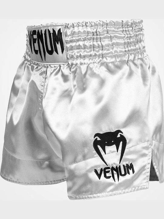 Venum Men's Kick/Thai Boxing Shorts Silver