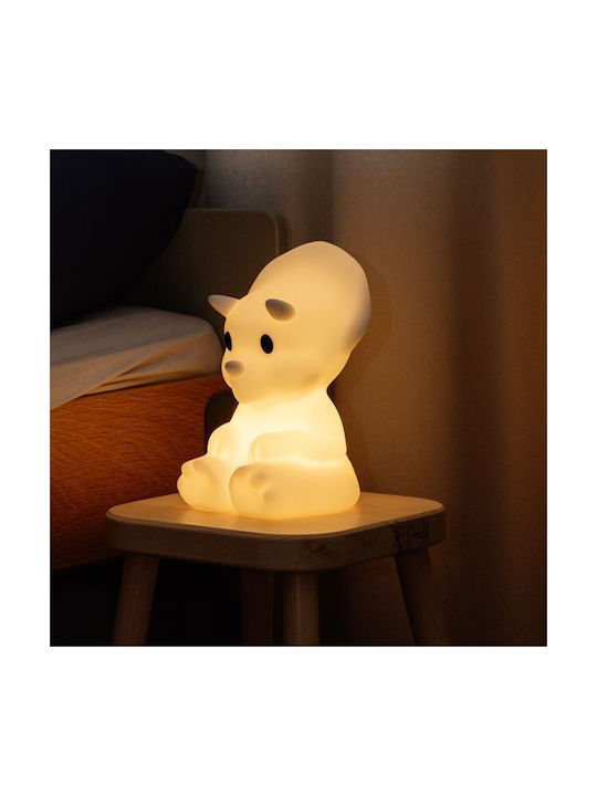 Mr Maria Φωτάκι Νυκτός LED USB Λευκό Θερμό