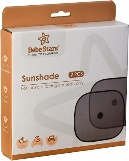Bebe Stars Car Side Sunshades with Suction Cup 2pcs