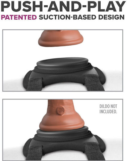 Pipedream Body Dock Harness σε Μαύρο Χρώμα