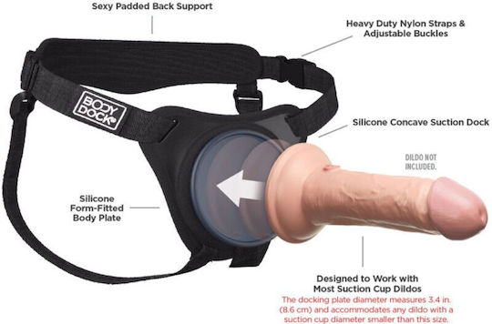 Pipedream Elite Harness in Black Color